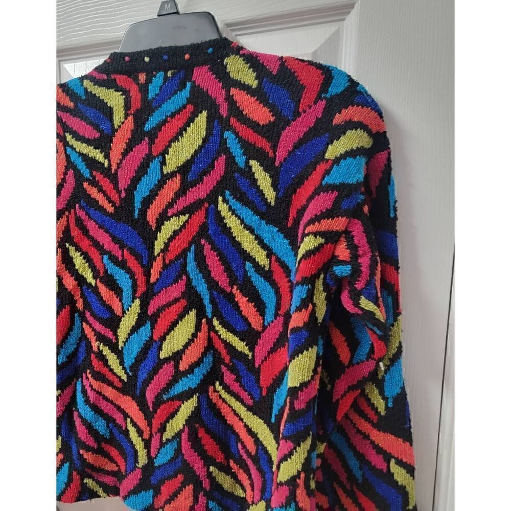 Design Options Funky Colorful Sweater S - Picture 3 of 8